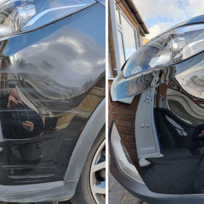 Car side door scratch repair by Autoscratch